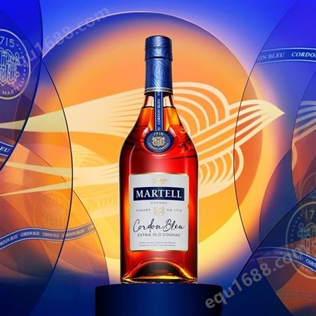 马爹利（Martell）蓝带XO级 干邑白兰地700ml 重庆洋酒批发