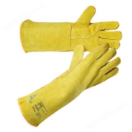 安思尔Ansell 43-216 牛皮电焊隔热耐高温耐磨防切割防护手套